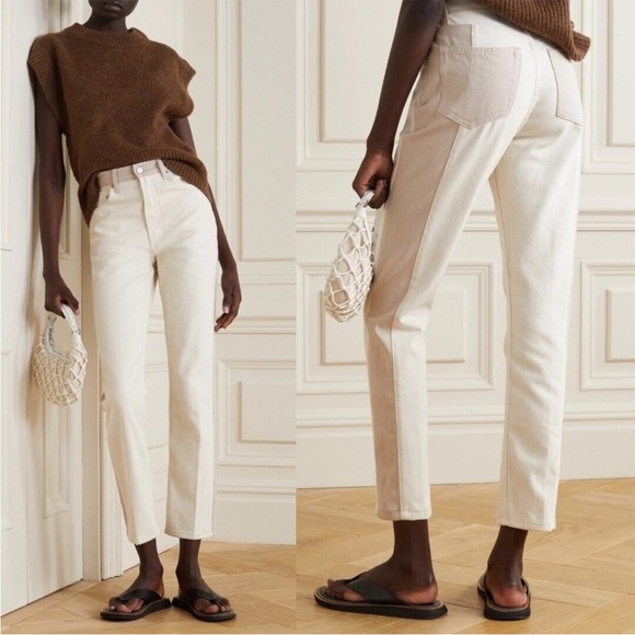 Reformation Cynthia High Rise Cropped, Size 28 - Picture 1 of 7